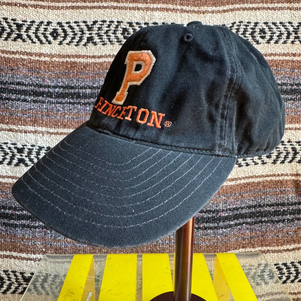 Princeton Baseball Cap OS Black Legacy Athletic Embroidered Strapback Hat